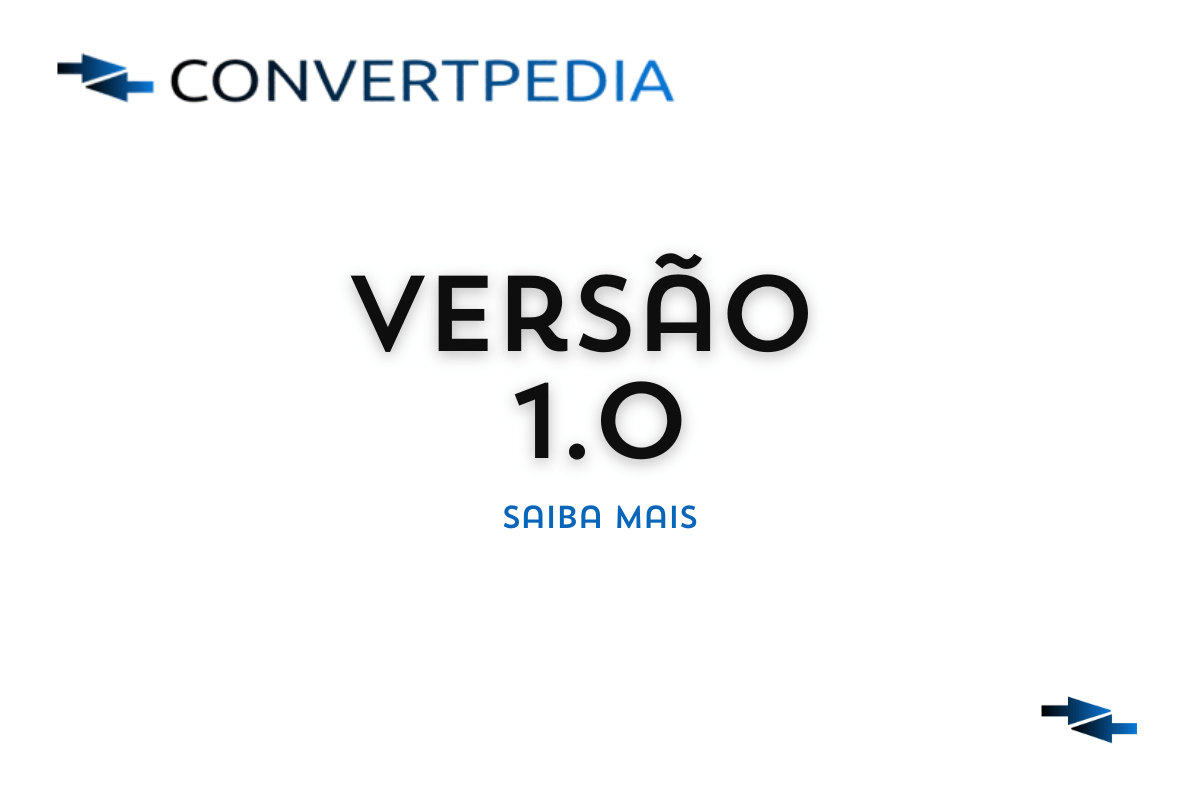Versão 1.0 do Convertpedia