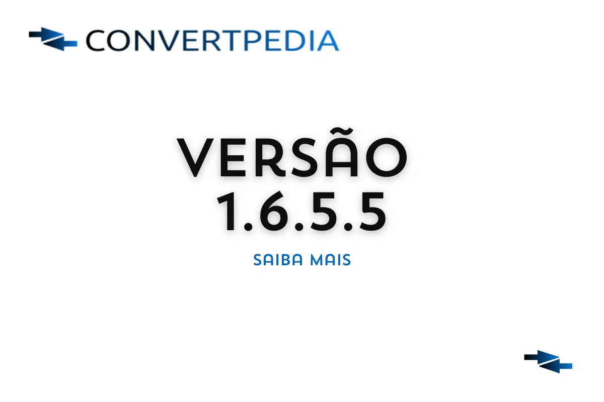 Versão 1.6.5.5 do Convertpedia
